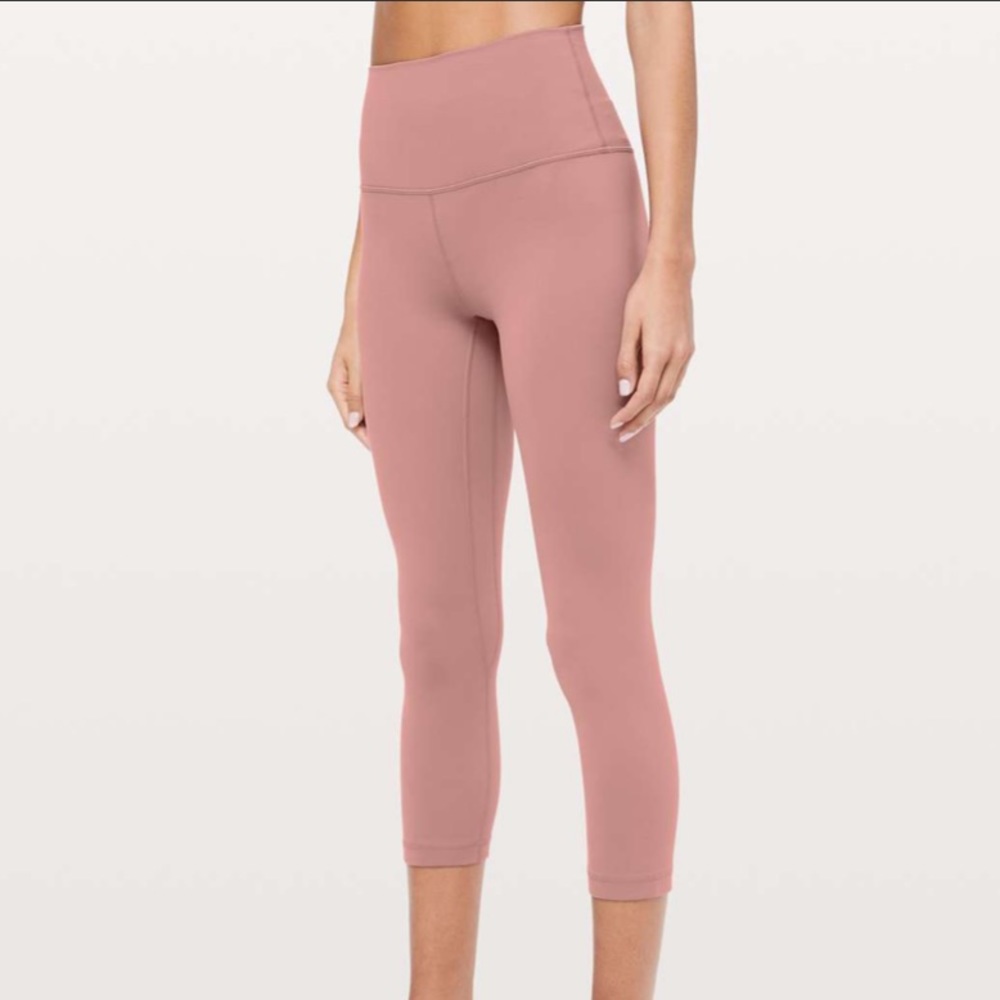 Lululemon Align Crop Leggings  - Spanish Rose